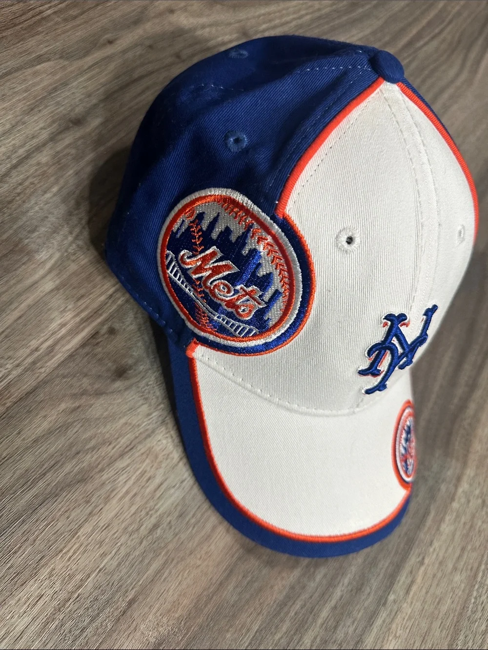 Youth New York Cap w/ Dual Logos & Custom CJ Embroidery .